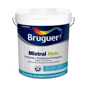 Peinture Bruguer mistral 5586674 Noir Blanc 4 L: Plus de 300.000 produits de grandes marques en vente directe à prix usine sur c