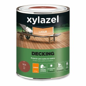 Huile protectrice Xylazel Decking Teck 750 ml Satiné: Plus de 300.000 produits de grandes marques en vente directe à prix usine 