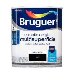 Peinture acrylique Bruguer Noir (750 ml): Plus de 300.000 produits de grandes marques en vente directe à prix usine sur cadeaufo