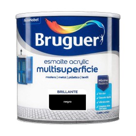 Peinture acrylique Bruguer Noir (250 ml): Plus de 300.000 produits de grandes marques en vente directe à prix usine sur cadeaufo
