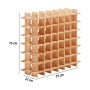 Range Bouteilles Astigarraga Marron Pin (75 x 22 x 75 cm): Plus de 300.000 produits de grandes marques en vente directe à prix u