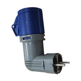 Adaptateur Solera 904011 Schuko CETAC Bleu Gris 16 A: Plus de 300.000 produits de grandes marques en vente directe à prix usine 