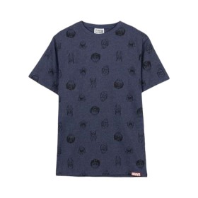 T-shirt à manches courtes homme Marvel Bleu foncé: Plus de 300.000 produits de grandes marques en vente directe à prix usine sur