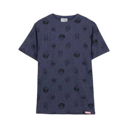 T-shirt à manches courtes homme Marvel Bleu foncé: Plus de 300.000 produits de grandes marques en vente directe à prix usine sur