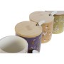 Sucrier DKD Home Decor Vert Rose Moutarde Lila Bambou Dolomite 7,5 x 7,5 x 7,5 cm (4 Unités): Plus de 300.000 produits de grande