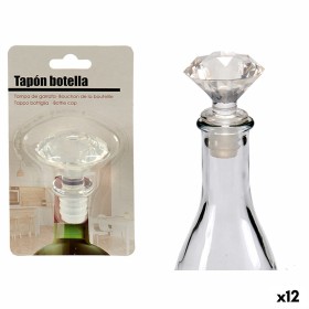 Bouchon hermétique pour bouteille Kinvara 25013 Transparent 4,5 x 14,5 x 8,5 cm Diamant (12 Unités): Plus de 300.000 produits de
