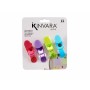 Pinces ferme-sacs Kinvara CH14812 Multicouleur Caoutchouc Plastique Magnétique 4 Pièces (12 Unités): Plus de 300.000 produits de