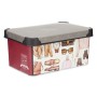 Boîte de rangement Kipit STYLE BOX-5L-3 Plastique Vintage 5 L 19 x 13,5 x 29 cm (12 Unités): Plus de 300.000 produits de grandes