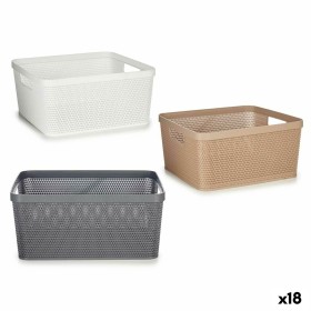 Panier Multi-usages Kipit 4730 Plastique 10 L 36 x 15 x 29 cm (18 Unités): Plus de 300.000 produits de grandes marques en vente 
