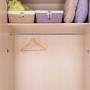 Support de tringle de penderie Stor Planet Cintacor Blanc Ovale 15 x 25 mm (2 Unités): Plus de 300.000 produits de grandes marqu