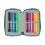 Plumier double Munich Nautic Blue marine 12.5 x 19.5 x 4 cm 28 Pièces: Plus de 300.000 produits de grandes marques en vente dire