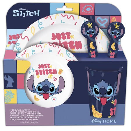 Set de vaisselle pour enfants Stitch Sweet Enfant (5 Pièces): Plus de 300.000 produits de grandes marques en vente directe à pri