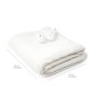Surmatelas Chauffant Électrique Double Blewarm InnovaGoods 60+60 W 140 x 160 cm Blanc: Plus de 300.000 produits de grandes marqu