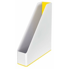 Porte-revues Leitz Jaune Blanc A4 polystyrène 7,3 x 31,8 x 27,2 cm: Plus de 300.000 produits de grandes marques en vente directe