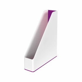 Porte-revues Leitz Blanc Violet A4 polystyrène 7,3 x 31,8 x 27,2 cm: Plus de 300.000 produits de grandes marques en vente direct