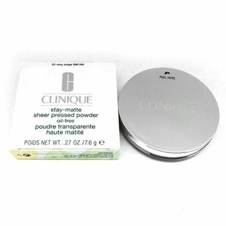 Poudres Compactes Stay-Matte Clinique Stay Matte 7,6 g (7,6 g): Plus de 300.000 produits de grandes marques en vente directe à p