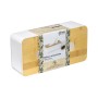 Boîte à mouchoirs 5five Simply Smart Baltik 25 x 13 x 8.7 cm polypropylène Blanc: Plus de 300.000 produits de grandes marques en