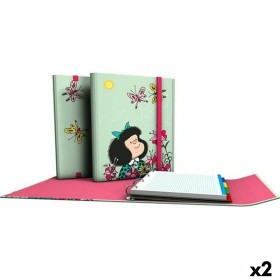 Reliure à anneaux Mafalda Carpeplús Vert A4 (2 Unités): Plus de 300.000 produits de grandes marques en vente directe à prix usin