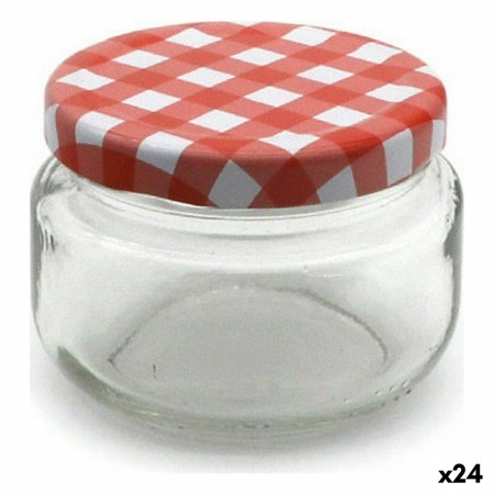 Bocal Mediterraneo verre 7 x 7 x 5,5 cm (24 Unités): Plus de 300.000 produits de grandes marques en vente directe à prix usine s