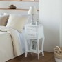 Table de Nuit Alexandra House Living Blanc 31 x 71 x 38 cm: Plus de 300.000 produits de grandes marques en vente directe à prix 
