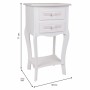 Table de Nuit Alexandra House Living Blanc 31 x 71 x 38 cm: Plus de 300.000 produits de grandes marques en vente directe à prix 