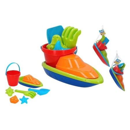 Set de jouets de plage Ship Colorbaby (7 pcs): Plus de 300.000 produits de grandes marques en vente directe à prix usine sur cad