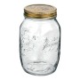 Pot en verre Bormioli 365160MDE121990 Transparent verre 1 L Hermétique (1000 cc): Plus de 300.000 produits de grandes marques en