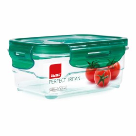 Boîte à lunch hermétique Ibili 790406 Plastique 600 ml 16 x 12 x 6,5 cm Vert: Plus de 300.000 produits de grandes marques en ven