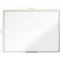 Tableau magnétique Nobo Essence Blanc Acier 120 x 90 cm: Plus de 300.000 produits de grandes marques en vente directe à prix usi