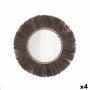 Miroir mural Vinthera Moa Rotin Naturel (4 Unités): Plus de 300.000 produits de grandes marques en vente directe à prix usine su