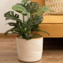Panier décoratif Vinthera Moa Coton Blanc 25 x 25 cm: Plus de 300.000 produits de grandes marques en vente directe à prix usine 