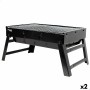 Barbecue Portable Aktive Rectangulaire Noir 50 x 23 x 30 cm (2 Unités): Plus de 300.000 produits de grandes marques en vente dir