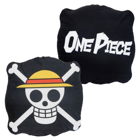 coussin 3D One Piece Noir 30 x 30 cm: Plus de 300.000 produits de grandes marques en vente directe à prix usine sur cadeaufou.co