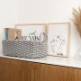 Panier décoratif Vinthera Moa Gris Coton 35 x 25 x 13 cm: Plus de 300.000 produits de grandes marques en vente directe à prix us