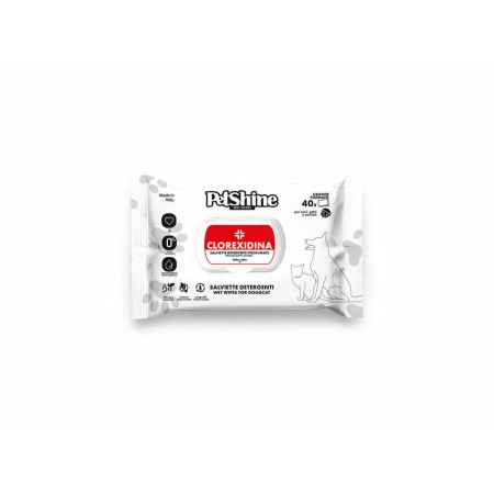 Lingettes humides pour animaux domestiques Porrini Clorexidina 40 Unités: Plus de 300.000 produits de grandes marques en vente d