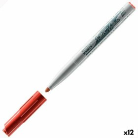 Marqueur Bic Velleda 1741 Tableau blanc Rouge (12 Unités): Plus de 300.000 produits de grandes marques en vente directe à prix u