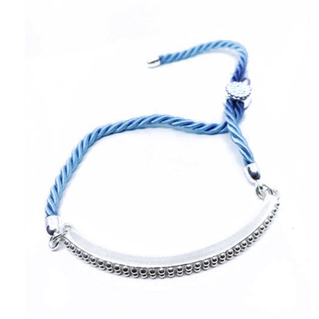 Bracelet Femme Panarea BS19PL2AZ Bleu Argent Argenté (Réglable): Plus de 300.000 produits de grandes marques en vente directe à 