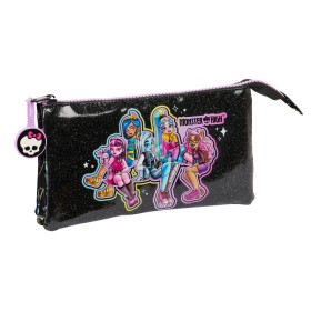 Trousse d'écolier Monster High Noir 22 x 12 x 3 cm: Plus de 300.000 produits de grandes marques en vente directe à prix usine su