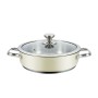Casserole avec Couvercle Haeger PA-24L.009A Beige Ø 24 cm: Plus de 300.000 produits de grandes marques en vente directe à prix u
