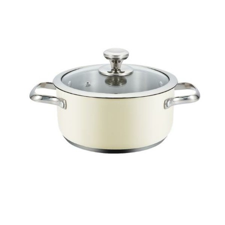 Casserole avec Couvercle Haeger PA-20H.007A Beige Ø 20 cm: Plus de 300.000 produits de grandes marques en vente directe à prix u