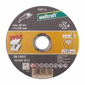 Disques de coupe Wolfcraft 8463000 Ø 125 mm (10 Unités): Plus de 300.000 produits de grandes marques en vente directe à prix usi