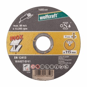 Disques de coupe Wolfcraft 8462000 Ø 115 mm (10 Unités): Plus de 300.000 produits de grandes marques en vente directe à prix usi
