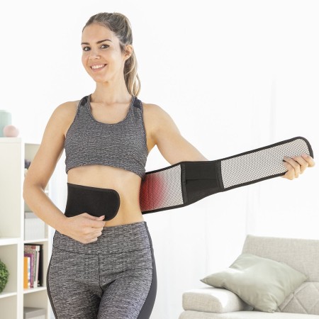 Bande Thermique Correctrice avec Aimants en Tourmaline Tourmabelt InnovaGoods: Plus de 300.000 produits de grandes marques en ve