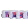 Nécessaire de Voyage DKD Home Decor Blanc polialgodon 15 x 6 x 12 cm (4 Unités): Plus de 300.000 produits de grandes marques en 