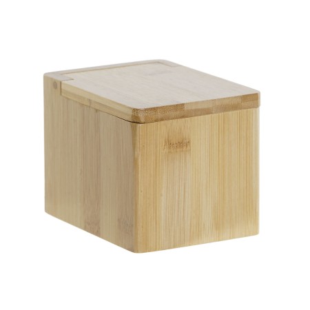 Salière avec couvercle DKD Home Decor Naturel Bambou 10 x 13 x 10 cm: Plus de 300.000 produits de grandes marques en vente direc