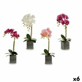 Fleur décorative Ibergarden A18124-50-2 Orchidée 14 x 51 x 18 cm (6 Unités): Plus de 300.000 produits de grandes marques en vent