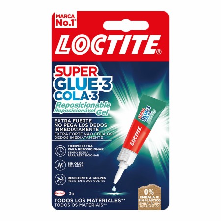 Colle Loctite SuperGlue-3 2943113 3 g Repositionnable Gel: Plus de 300.000 produits de grandes marques en vente directe à prix u