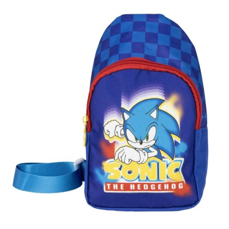 Sac à dos enfant Sonic Bleu 13 x 23 x 7 cm: Plus de 300.000 produits de grandes marques en vente directe à prix usine sur cadeau