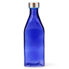 Bouteille Quid Habitat Bleu verre 1 L (6 Unités): Plus de 300.000 produits de grandes marques en vente directe à prix usine sur 