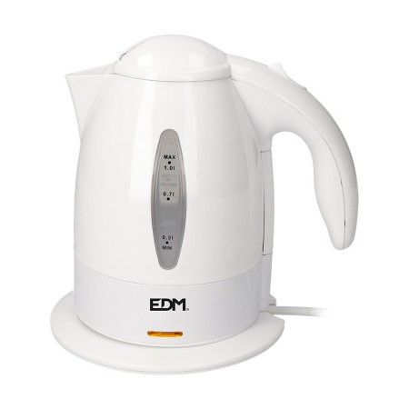 Bouilloire EDM 07655 Blanc polypropylène 2200 W 1 L: Plus de 300.000 produits de grandes marques en vente directe à prix usine s